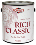 Rich Classic Acrylic Flat Finish