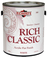 Rich Classic Acrylic Flat Finish